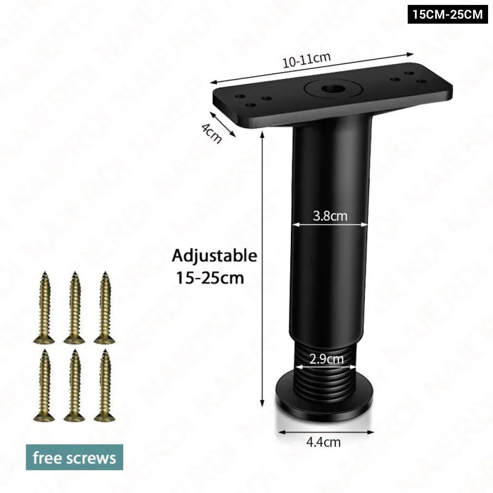 Adjustable Heavy Duty Furniture Leg for Sofa Dresser Bed Chair
