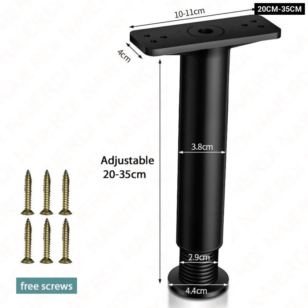 Adjustable Heavy Duty Furniture Leg for Sofa Dresser Bed Chair