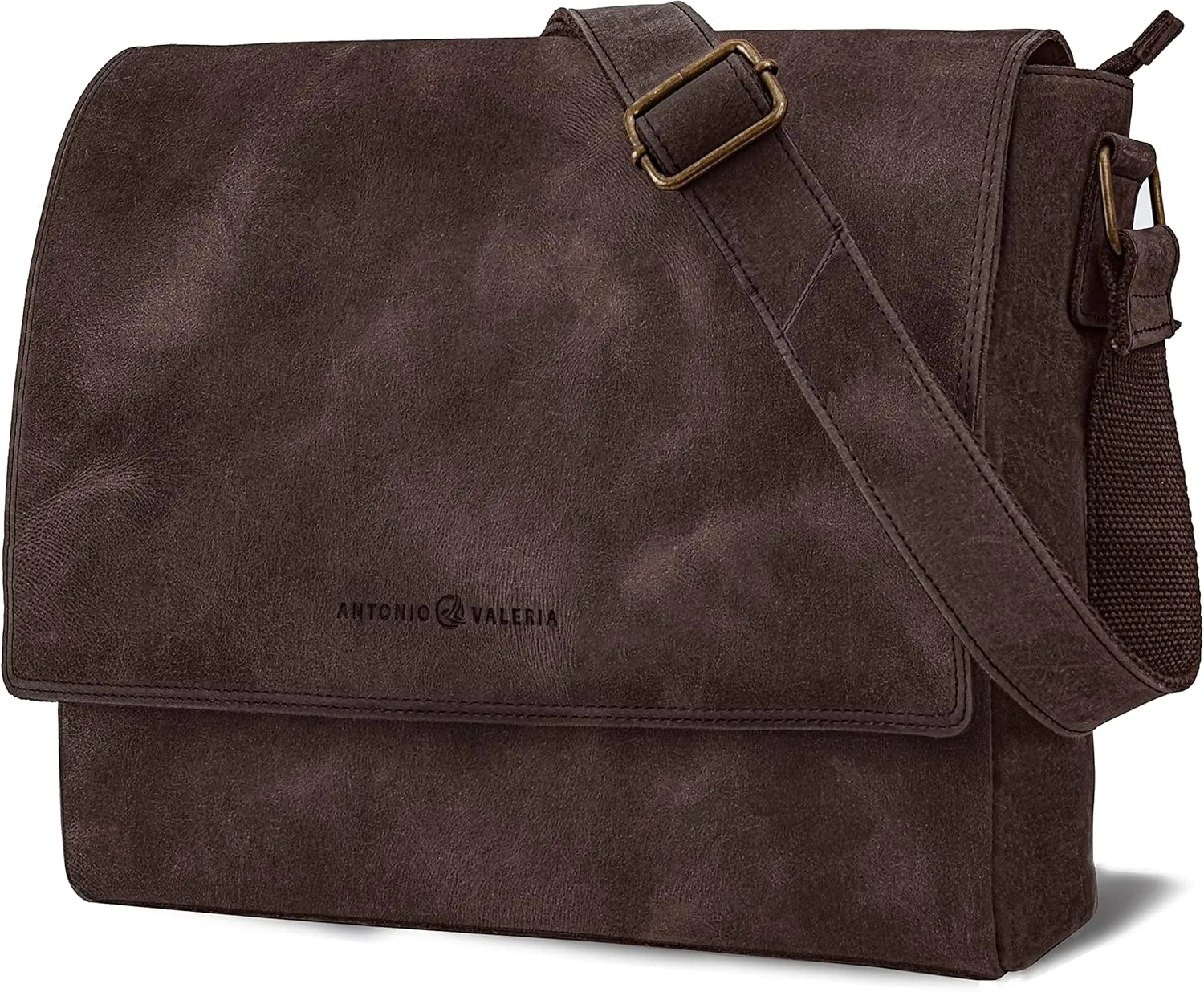 Antonio Valeria Robert Premium Leather Messenger Bag for Men