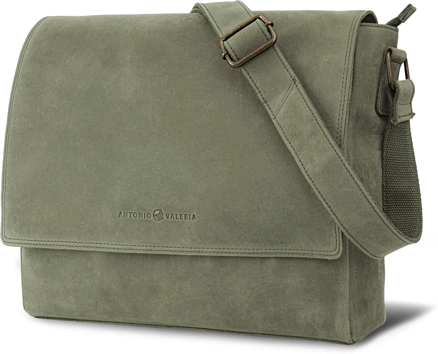 Antonio Valeria Robert Premium Leather Messenger Bag for Men