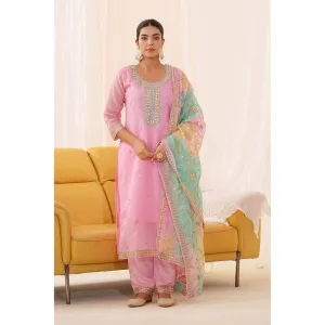 Autumnlane Anila Candy Full Work Heavy Suit (Set of 3)