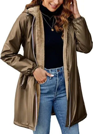 Bellivera Women Lightweight Coat Short Quilted Puffer Long Sleeve Belted Jacket Pockets