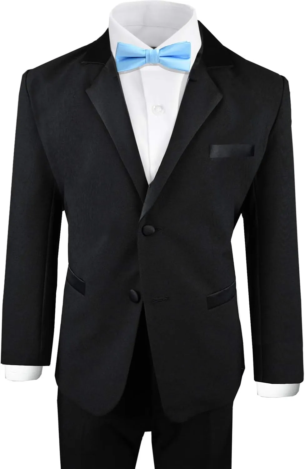 Black n Bianco Boy's Modern Tuxedo Dresswear Set
