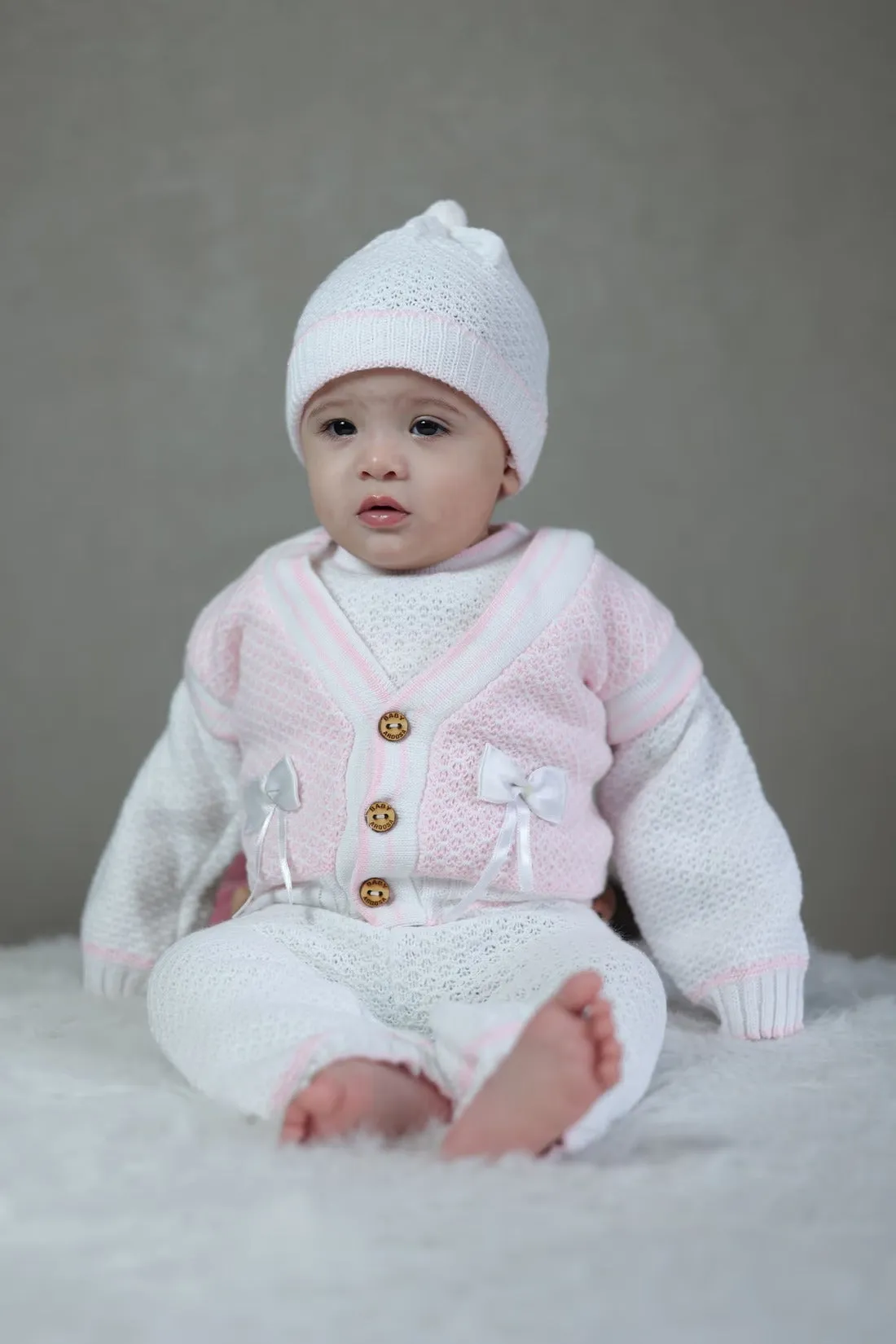 Blush Snow Baby Winter Set