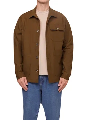 BROWN CHORE JACKET