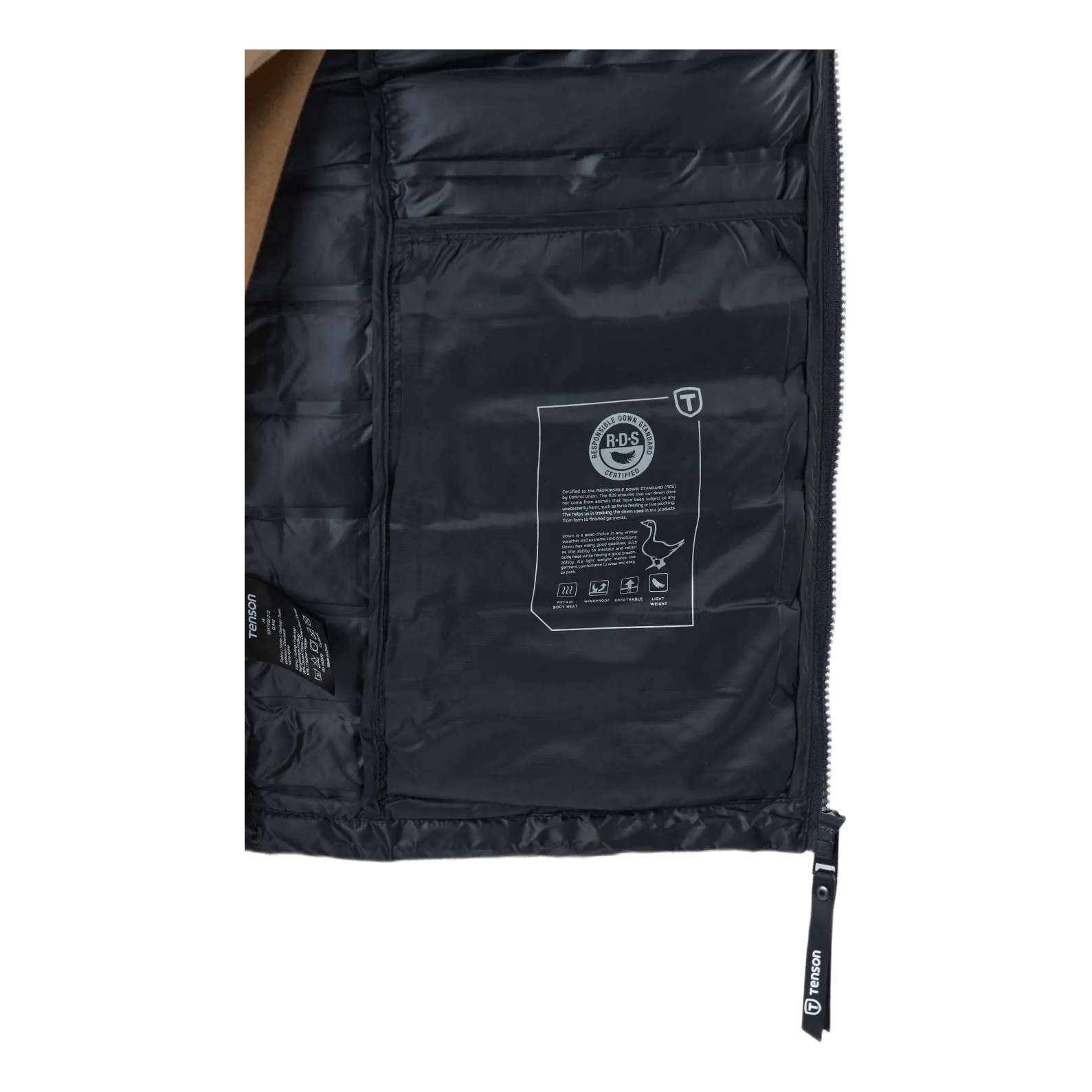 Caldor Down Vest M 999 Black