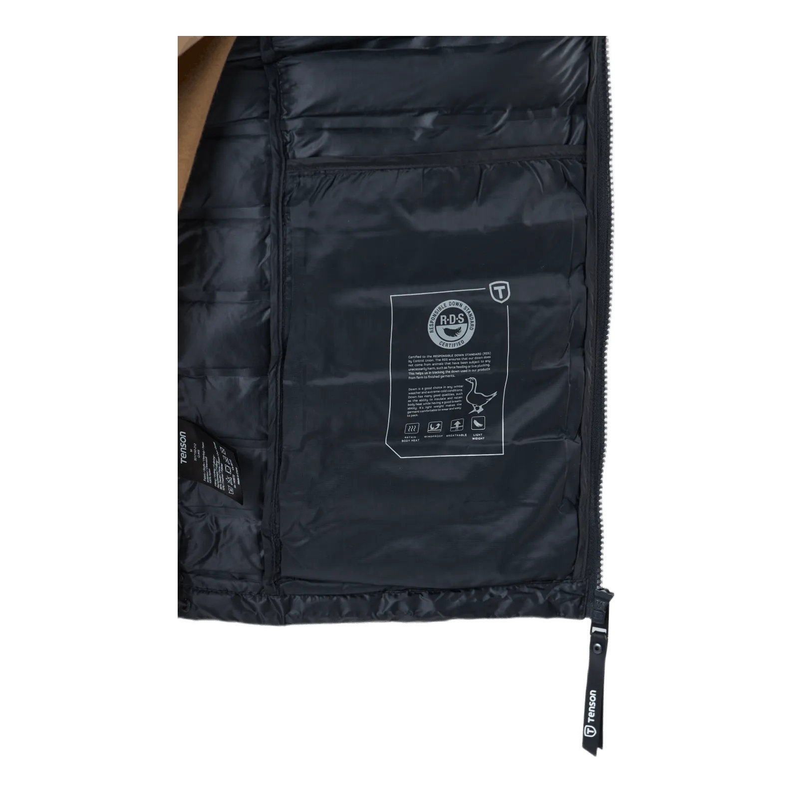 Caldor Down Vest M 999 Black