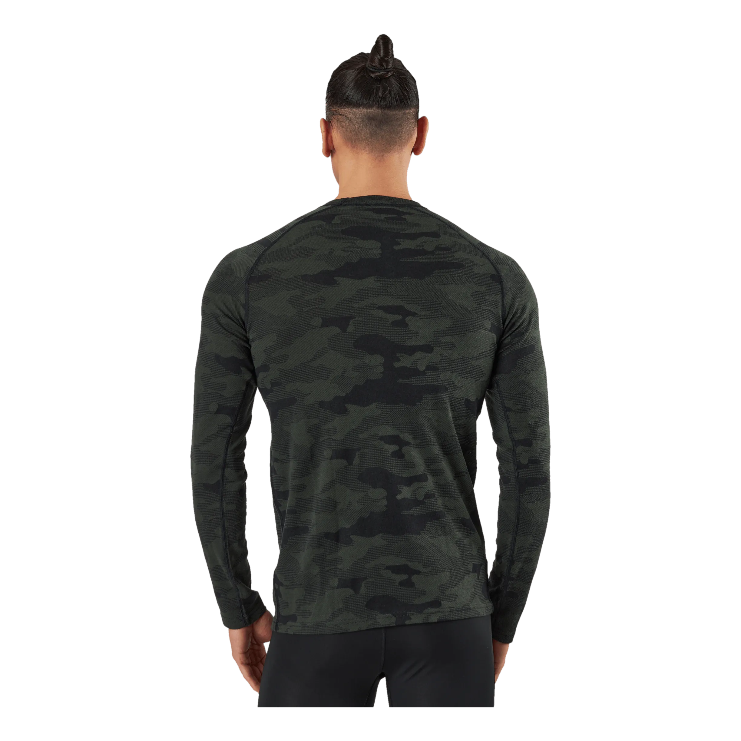 Camo Merino Wool Crew Dolive