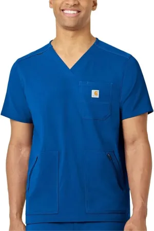 Carhartt Medical Men's Modern Fit 5-Pocket V-Neck Scrub Top