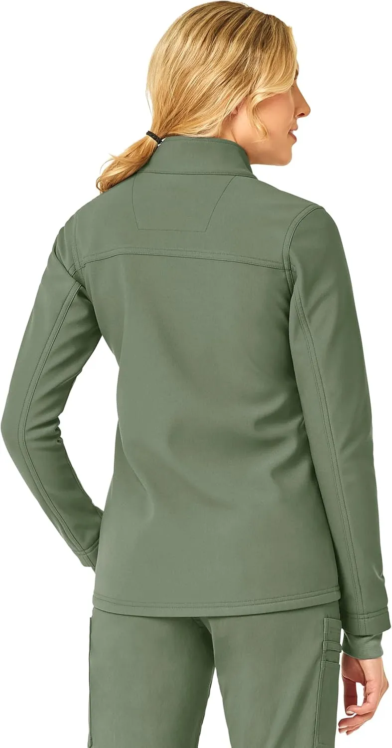 Carhartt Rugged Flex Scrubs for Women, Bonded Fleece Jacket