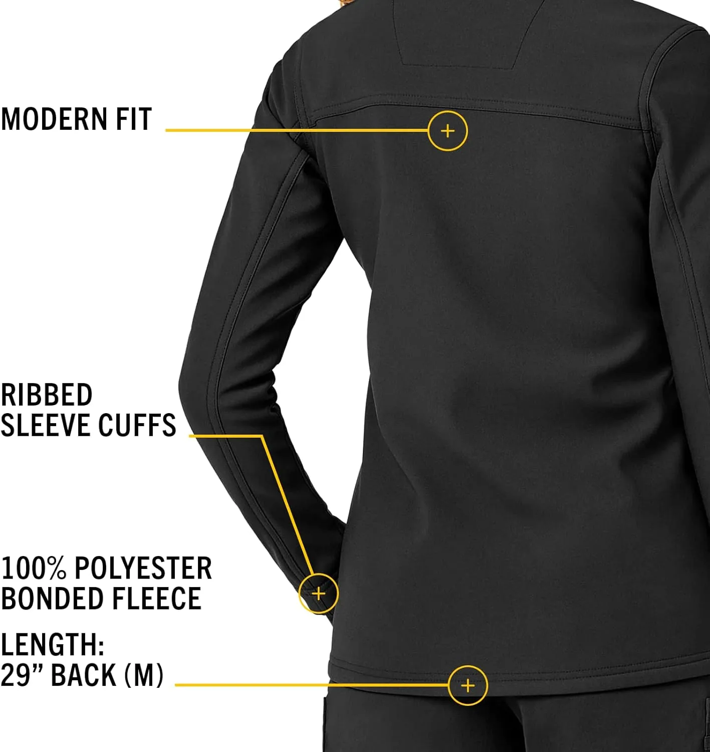 Carhartt Women's Fluid Resistant Fleece Jacket