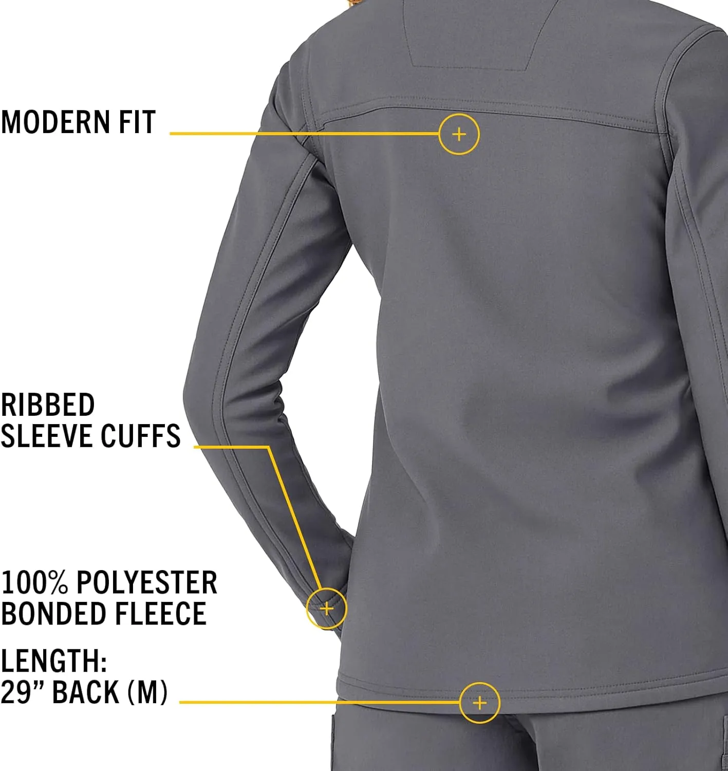 Carhartt Women's Fluid Resistant Fleece Jacket
