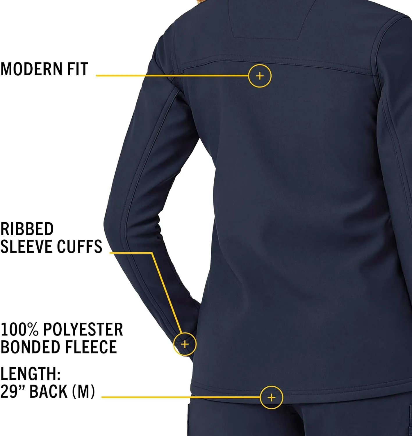 Carhartt Women's Fluid Resistant Fleece Jacket