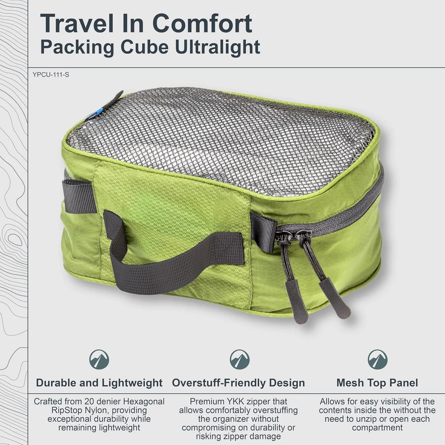COCOON - Premium - Packing Cube - Ultralight - Olive Green - Small