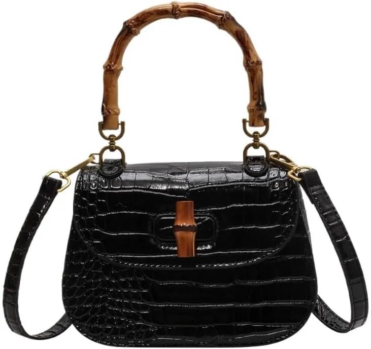cross-body bag Premium Bamboo Saddle Crossbody