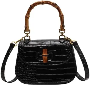 cross-body bag Premium Bamboo Saddle Crossbody