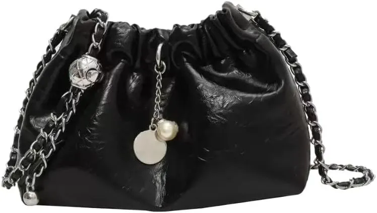 cross-body bag Premium Crossbody Chain Bucket Bag
