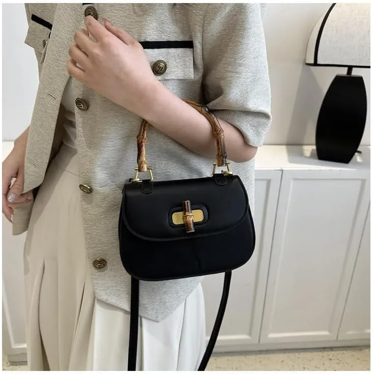 cross-body bag Premium Netflix Bamboo Saddle Bag