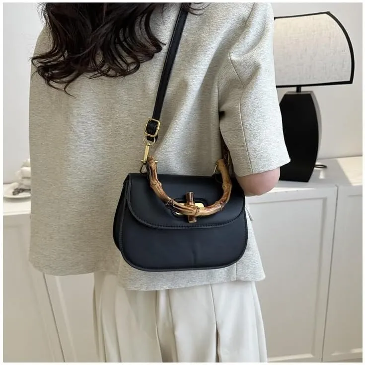 cross-body bag Premium Netflix Bamboo Saddle Bag
