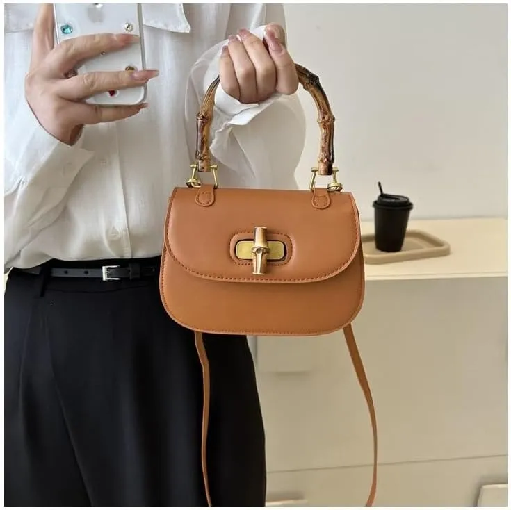 cross-body bag Premium Netflix Bamboo Saddle Bag
