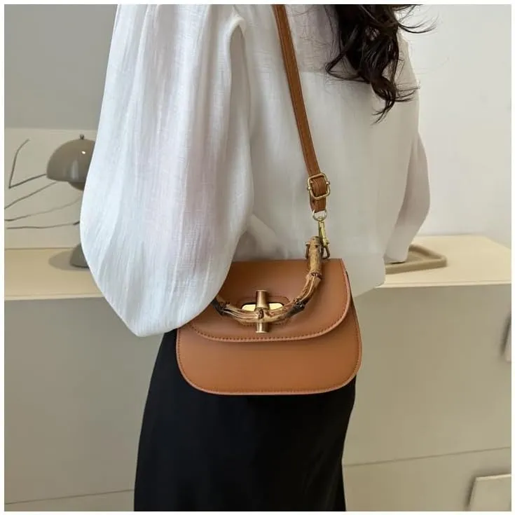 cross-body bag Premium Netflix Bamboo Saddle Bag