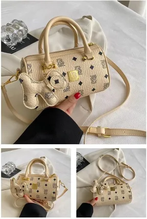 cross-body bag Premium Round Bucket Commuter Shoulder Crossbody Bag