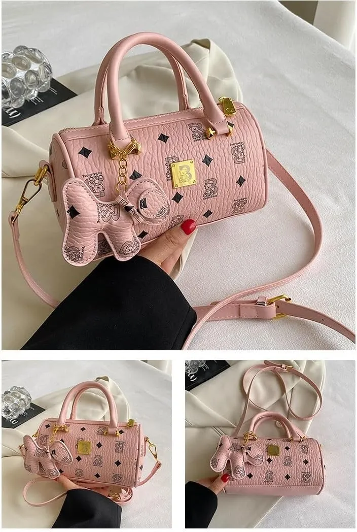 cross-body bag Premium Round Bucket Commuter Shoulder Crossbody Bag