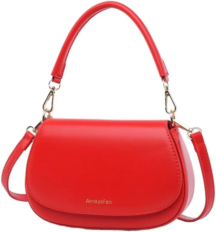 cross-body bag Premium Saddle Bag(Red)