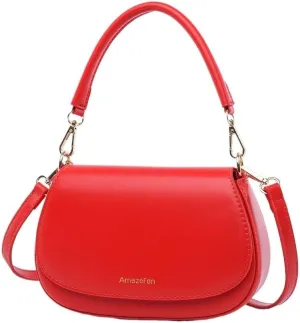 cross-body bag Premium Saddle Bag(Red)