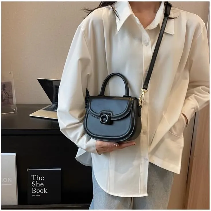 cross-body bag Premium Saddle Small Square Bag