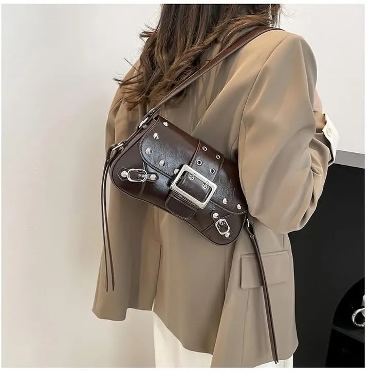 cross-body bag Premium Studded Shoulder Small Square Bag