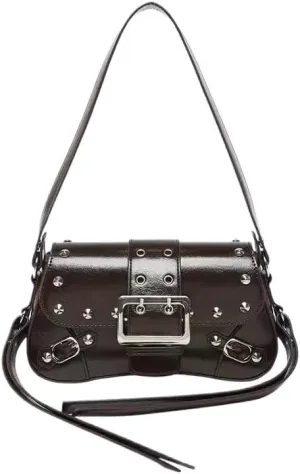 cross-body bag Premium Studded Shoulder Small Square Bag