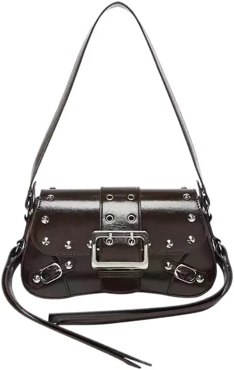 cross-body bag Premium Studded Shoulder Small Square Bag