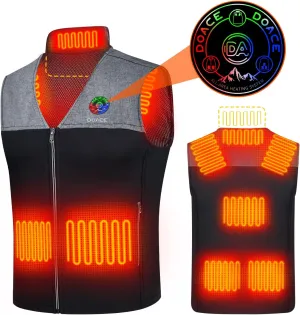 DOACE Heated Vest for Men & Women, Smart heated Jacket (Battery Not Included)