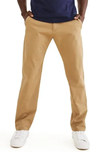 Dockers Men's Athletic Fit Ultimate Chino Pants with Smart 360 Flex, New British Khaki, 34W x 30L