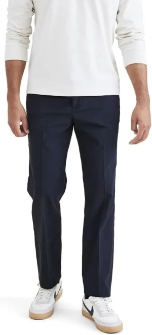 DOCKERS Mens Signature Go Straight Fit Khaki Smart 360 Tech Pants (Regular and Big & Tall)