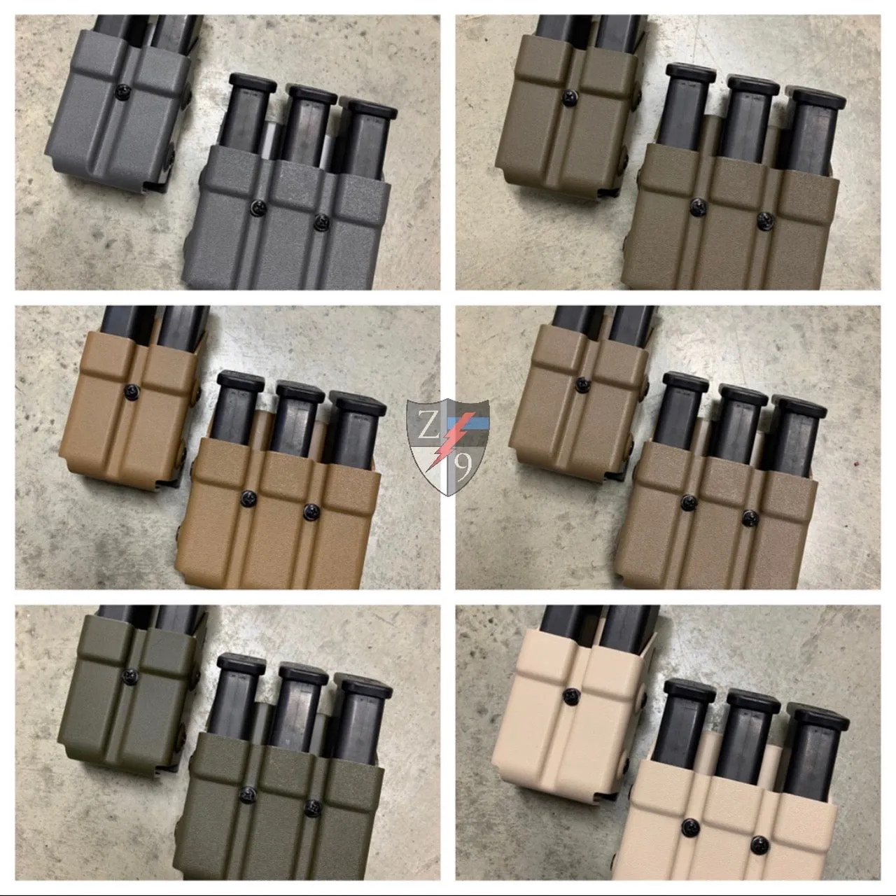 Duty Style Triple Mag Pouch - 45cal