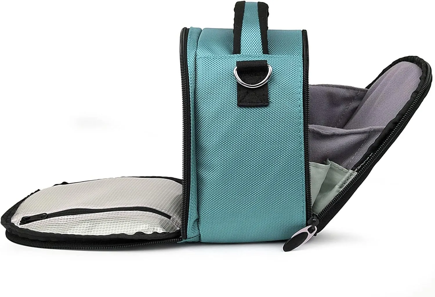 eBigValue Compact Multi Pocket Smart Camera Bag Shock Absorbing Photography Crossbody Messenger DSLR Camera Case