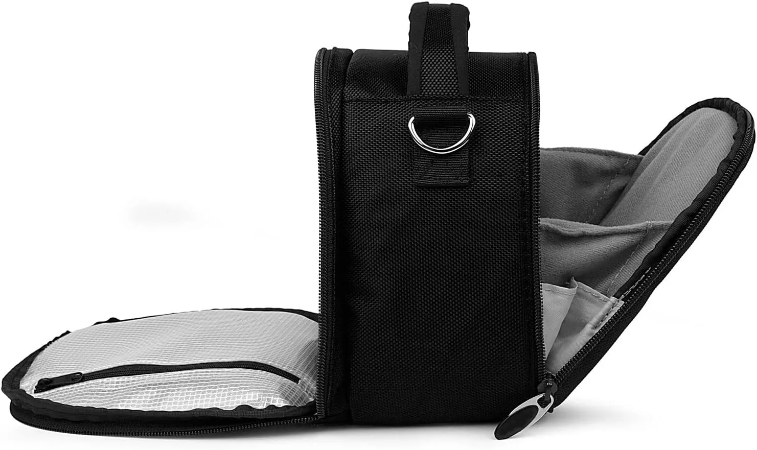 eBigValue Compact Multi Pocket Smart Camera Bag Shock Absorbing Photography Crossbody Messenger DSLR Camera Case