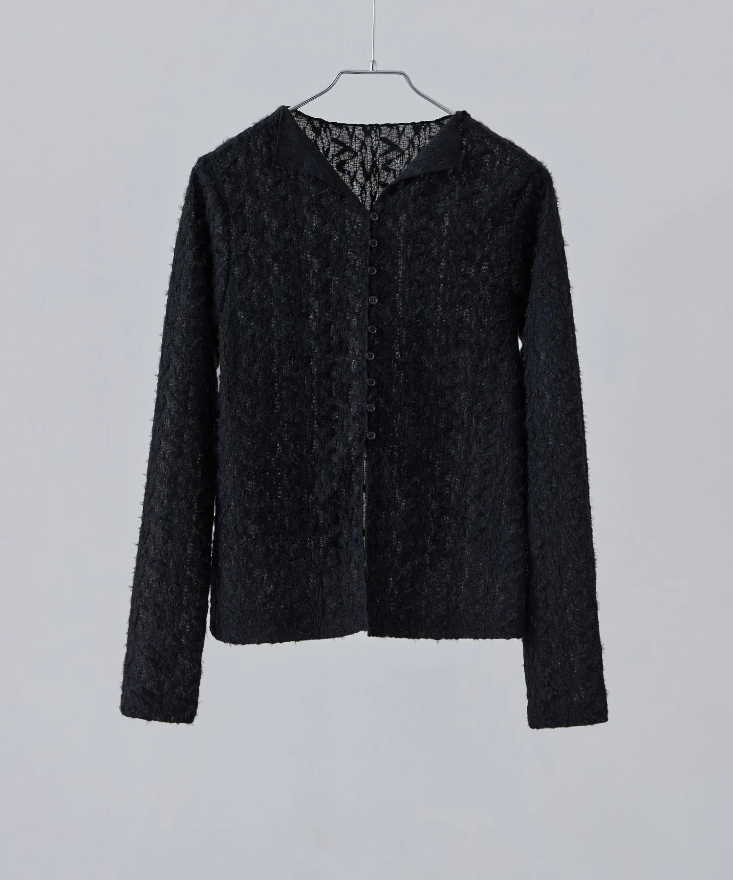 Feather touch sheer cardigan
