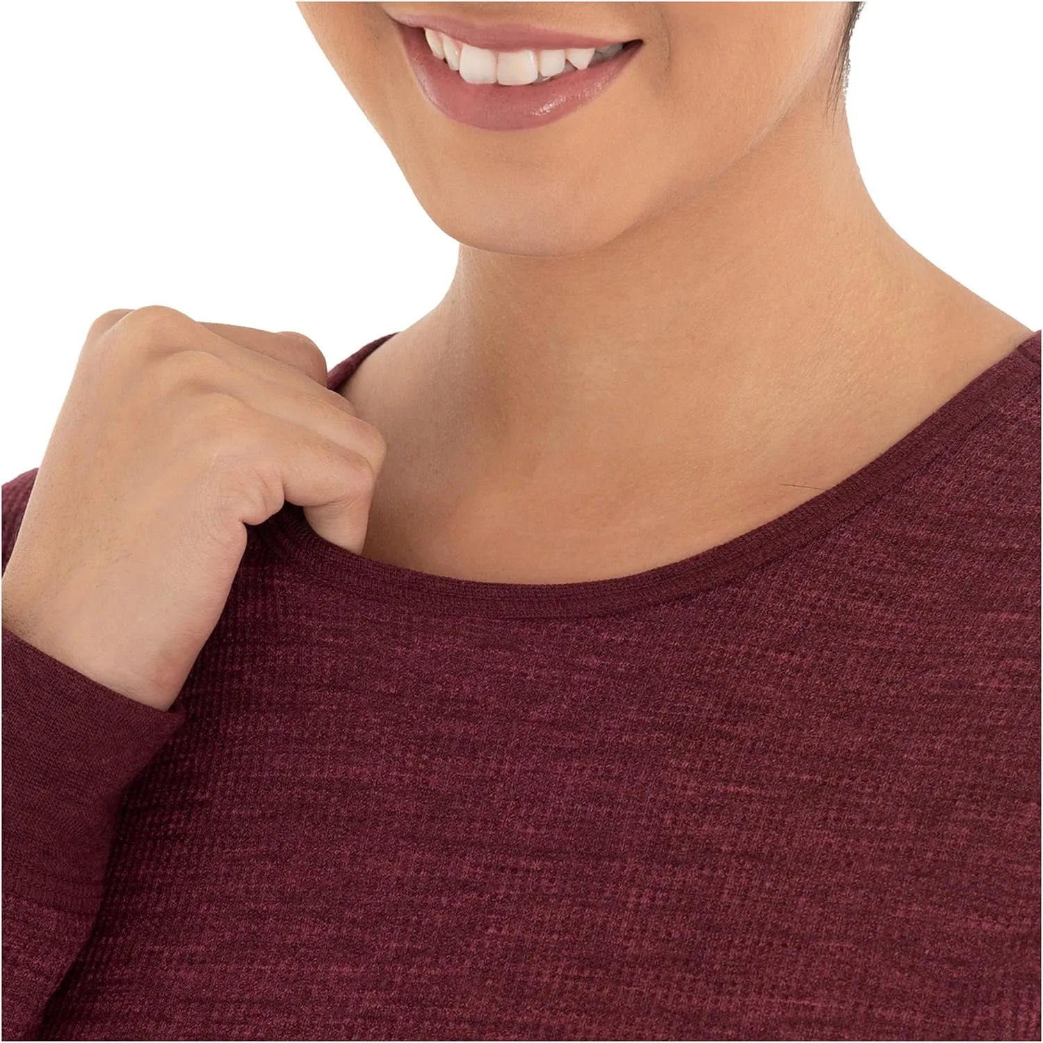 Fruit of the Loom womens Micro Waffle Premium Thermal Set