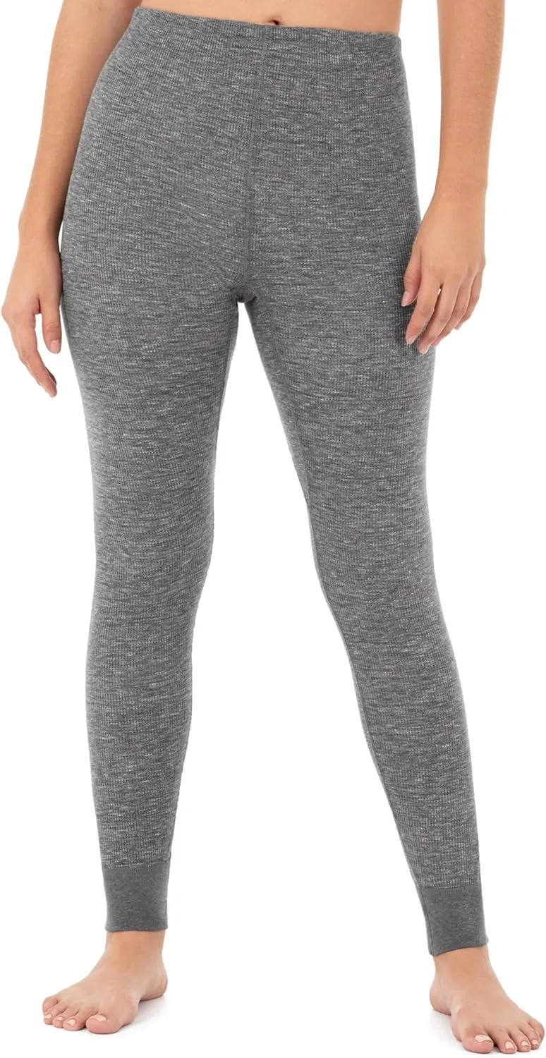 Fruit of the Loom womens Micro Waffle Premium Thermal Set