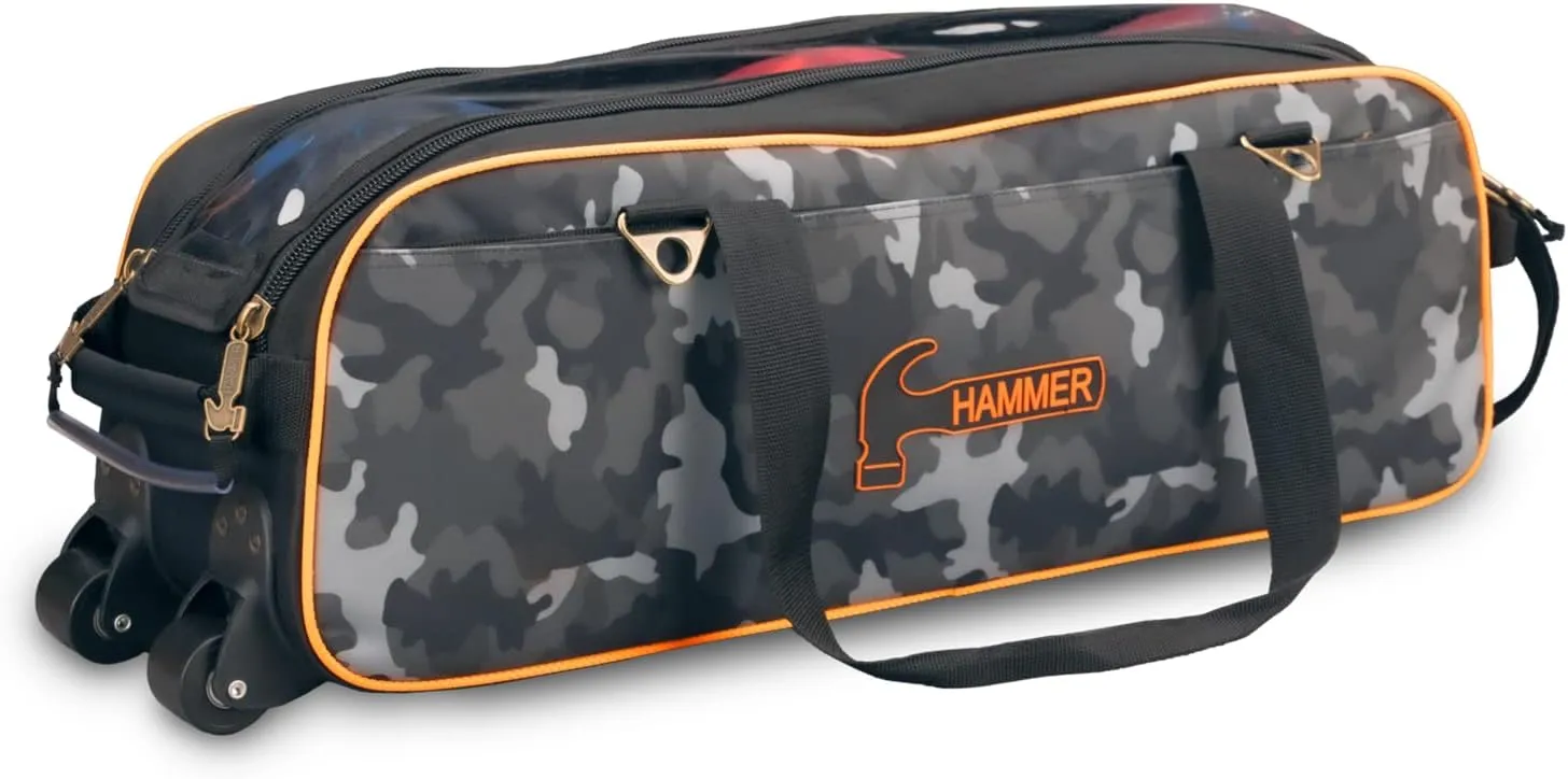 Hammer Camo Premium Triple Tote Bowling Bag