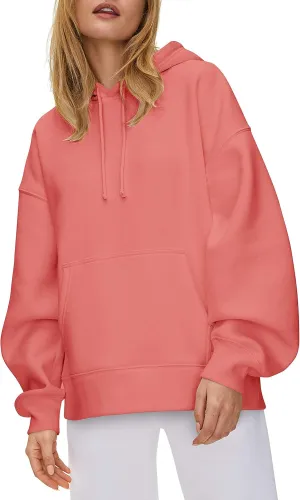 Hat and Beyond Womens Premium Fleece Hoodie Pullover Sweatshirts