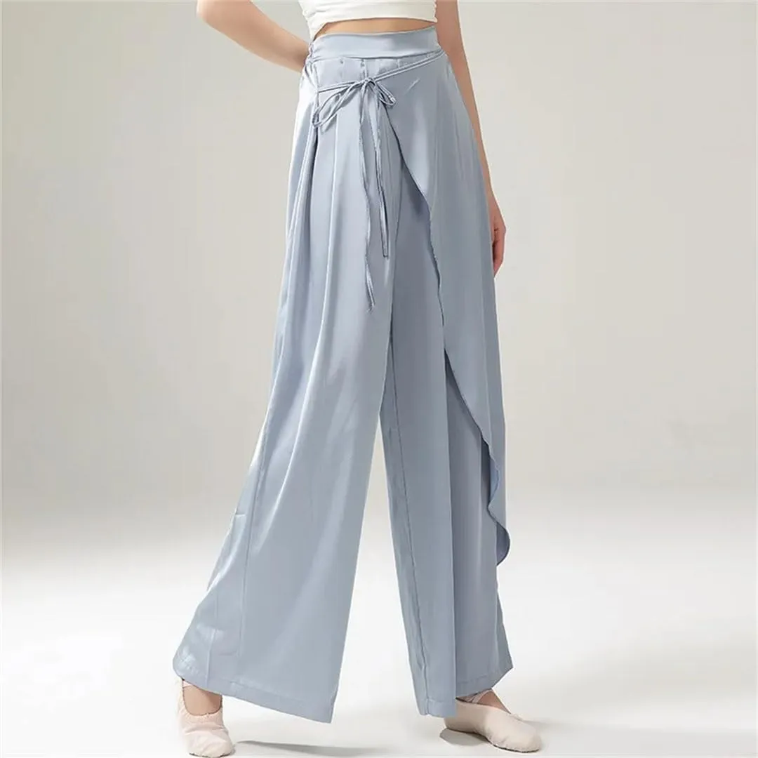 Hgvcfcv WomenS Harem Yoga Pants Modern Dance Pants Wide-Leg Pants Women's Dance Elastic Waist Pants