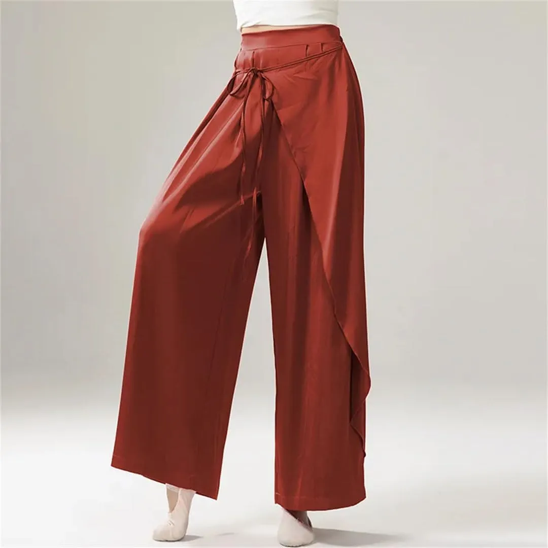 Hgvcfcv WomenS Harem Yoga Pants Modern Dance Pants Wide-Leg Pants Women's Dance Elastic Waist Pants