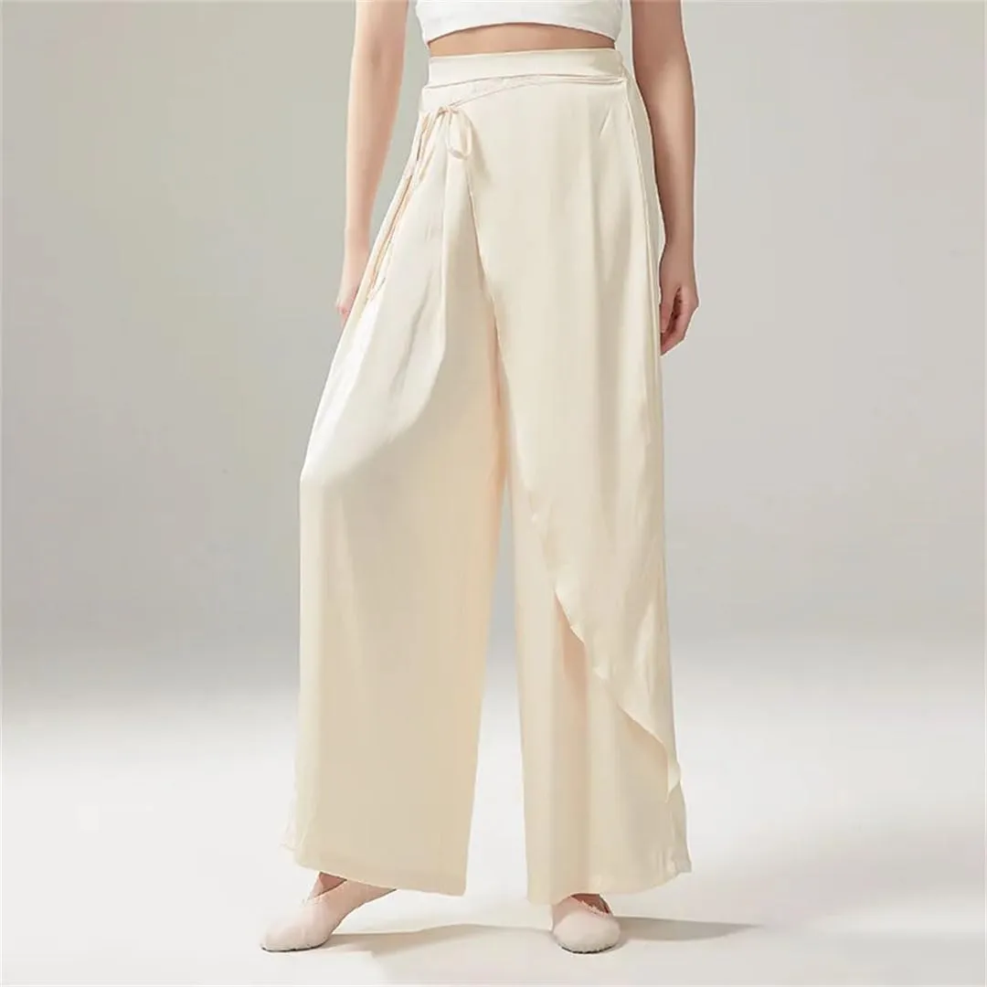 Hgvcfcv WomenS Harem Yoga Pants Modern Dance Pants Wide-Leg Pants Women's Dance Elastic Waist Pants