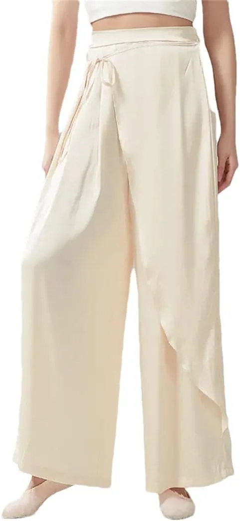 Hgvcfcv WomenS Harem Yoga Pants Modern Dance Pants Wide-Leg Pants Women's Dance Elastic Waist Pants