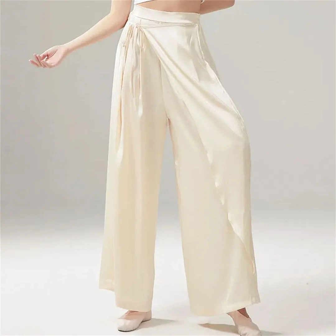 Hgvcfcv WomenS Harem Yoga Pants Modern Dance Pants Wide-Leg Pants Women's Dance Elastic Waist Pants