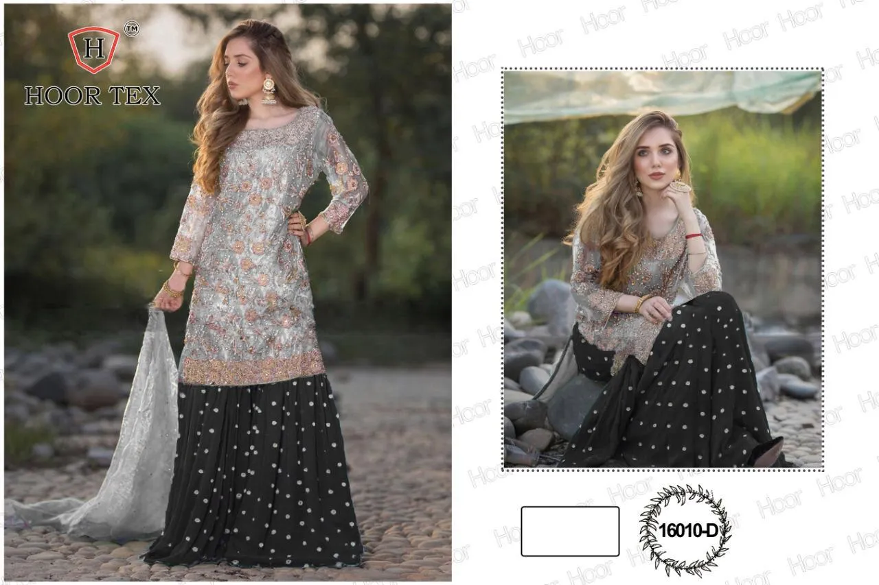 Hoor Tex Nafiza Color Gold Vol 14 Stylish looking Pakistani Suit